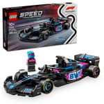 LEGO Speed Champions BWT Alpine F1 Team A524 77248 | 10 Yaş ve Üzeri Çocuklar için Sürücü Minifigürü İçeren Oyuncak Yapım Seti, Hediye Fikri (258 Parça)
