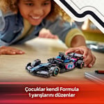 LEGO Speed Champions BWT Alpine F1 Team A524 77248 | 10 Yaş ve Üzeri Çocuklar için Sürücü Minifigürü İçeren Oyuncak Yapım Seti, Hediye Fikri (258 Parça)