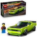 LEGO Speed Champions Dodge Challenger SRT Hellcat 77237 – 9 Yaş ve Üzeri Yarış Arabası Tutkunu Çocuklar için Koleksiyonluk Spor Araba Modeli, Yaratıcı Oyuncak Yapım Seti Hediye Fikri (390 Parça)
