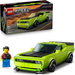 LEGO Speed Champions Dodge Challenger SRT Hellcat 77237 – 9 Yaş ve Üzeri Yarış Arabası Tutkunu Çocuklar için Koleksiyonluk Spor Araba Modeli, Yaratıcı Oyuncak Yapım Seti Hediye Fikri (390 Parça)