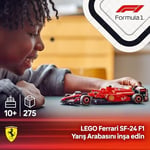 LEGO Speed Champions Ferrari SF-24 F1 Yarış Arabası 77242 – 10 Yaş ve Üzeri Kız ve Erkek Çocukları için Koleksiyonluk Sürücü Minifigürü İçeren Yapım Seti, Motor Hayranları için Model Kiti (275 Parça)