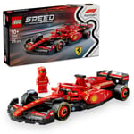 LEGO Speed Champions Ferrari SF-24 F1 Yarış Arabası 77242 – 10 Yaş ve Üzeri Kız ve Erkek Çocukları için Koleksiyonluk Sürücü Minifigürü İçeren Yapım Seti, Motor Hayranları için Model Kiti (275 Parça)
