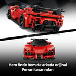 LEGO Speed Champions Ferrari SF90 XX Stradale Spor Araba 77254-9 Yaş ve Üzeri Çocuklar için Minifigür İçeren Ferrari Kıyafetli Minifigür İçeren Yaratıcı Oyuncak Yapım Seti, Hediye Fikri (339 Parça)
