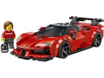 LEGO Speed Champions Ferrari SF90 XX Stradale Spor Araba 77254-9 Yaş ve Üzeri Çocuklar için Minifigür İçeren Ferrari Kıyafetli Minifigür İçeren Yaratıcı Oyuncak Yapım Seti, Hediye Fikri (339 Parça)