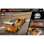 LEGO Speed Champions Hızlı ve Öfkeli Toyota Supra MK4 77260 | 10 Yaş ve Üzeri Çocuklar için Troy Lee'nin Nuclear Gladiator Grafiğini İçeren Oyuncak Yapım Seti, Hediye Fikri (292 Parça)