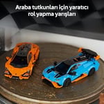LEGO Speed Champions Lamborghini Revuelto ve Huracán STO 77238 – 10 Yaş ve Üzeri Çocuklar İçin Çift Model Araba, Detaylı Yarış Arabaları ve Sürücü Figürleriyle Oyun ve Sergileme Yapım Seti (607 Parça)