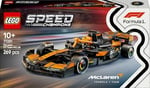 LEGO Speed Champions McLaren F1 Team MCL38 Yarış Arabası 77251 – 10 Yaş ve Üzeri Kız ve Erkek Çocukları ile Yetişkin Motorseverler için Sürücü Minifigürü İçeren Yapım ve Sergileme Seti (269 Parça)