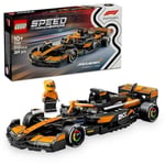 LEGO Speed Champions McLaren F1 Team MCL38 Yarış Arabası 77251 – 10 Yaş ve Üzeri Kız ve Erkek Çocukları ile Yetişkin Motorseverler için Sürücü Minifigürü İçeren Yapım ve Sergileme Seti (269 Parça)
