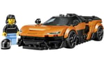 LEGO Speed Champions McLaren W1 Gerçek Süper Araba 77257 | 9 Yaş ve Üzeri Çocuklar için McLaren Kıyafetli Sürücü Figürü İçeren Oyuncak Yarış Arabası Yapım Seti, Hediye Fikri(287 Parça)