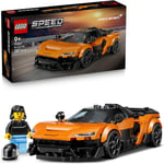 LEGO Speed Champions McLaren W1 Gerçek Süper Araba 77257 | 9 Yaş ve Üzeri Çocuklar için McLaren Kıyafetli Sürücü Figürü İçeren Oyuncak Yarış Arabası Yapım Seti, Hediye Fikri(287 Parça)