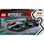 LEGO Speed Champions Mercedes-AMG F1 W15 Yarış Arabası 77244 – 10 Yaş ve Üzeri Kız ve Erkek Çocukları için Koleksiyonluk Sürücü Minifigürü İçeren Yapım Seti ve Sergileme Seti (267 Parça)