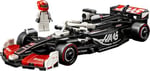 LEGO Speed Champions MoneyGram Haas F1 Team VF-24 Yarış Arabası 77250 – 10 Yaş ve Üzeri Kız ve Erkek Çocukları ile Motorseverler için Sürücü Minifigür İçeren Yapım ve Sergileme Seti (263 Parça)