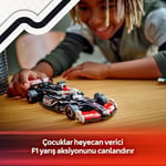 LEGO Speed Champions MoneyGram Haas F1 Team VF-24 Yarış Arabası 77250 – 10 Yaş ve Üzeri Kız ve Erkek Çocukları ile Motorseverler için Sürücü Minifigür İçeren Yapım ve Sergileme Seti (263 Parça)
