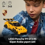 LEGO Speed Champions Porsche 911 GT3 RS 77239 – 9 Yaş ve Üzeri Çocuklar İçin Detaylı Koleksiyonluk Model Araba, Sürücü Figürüyle Oyun ve Sergileme Yapım Seti, Araba Severlere Hediye Fikri (348 Parça)