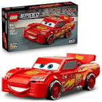 LEGO Speed Champions | Şimşek McQueen 77255 – 9 Yaş ve Üzeri Çocuklar için 'Lightyear' Baskılı Lastikler ve Ünlü Far Çıkartmaları İçeren Oyuncak Yapım Seti, Yaratıcı Hediye Fikri (270 Parça)