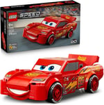 LEGO Speed Champions | Şimşek McQueen 77255 – 9 Yaş ve Üzeri Çocuklar için 'Lightyear' Baskılı Lastikler ve Ünlü Far Çıkartmaları İçeren Oyuncak Yapım Seti, Yaratıcı Hediye Fikri (270 Parça)