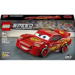 LEGO Speed Champions | Şimşek McQueen 77255 – 9 Yaş ve Üzeri Çocuklar için 'Lightyear' Baskılı Lastikler ve Ünlü Far Çıkartmaları İçeren Oyuncak Yapım Seti, Yaratıcı Hediye Fikri (270 Parça)
