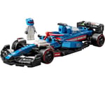 LEGO Speed Champions Visa Cash App RB VCARB 01 F1 Yarış Arabası 77246 | Yetişkinler için RB Kıyafeti ve Kanatlı Kask Giyen Sürücü Minifigürü İçeren Model Yapım Seti, Hediye Fikri (248 Parça)