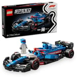 LEGO Speed Champions Visa Cash App RB VCARB 01 F1 Yarış Arabası 77246 | Yetişkinler için RB Kıyafeti ve Kanatlı Kask Giyen Sürücü Minifigürü İçeren Model Yapım Seti, Hediye Fikri (248 Parça)