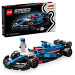 LEGO Speed Champions Visa Cash App RB VCARB 01 F1 Yarış Arabası 77246 | Yetişkinler için RB Kıyafeti ve Kanatlı Kask Giyen Sürücü Minifigürü İçeren Model Yapım Seti, Hediye Fikri (248 Parça)