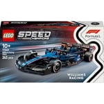 LEGO Speed Champions Williams Racing FW46 F1 Yarış Arabası 77249 – 10 Yaş ve Üzeri Kız ve Erkek Çocukları ile Yetişkin Motorseverler için Sürücü Minifigürü İçeren Yapım ve Sergileme Seti (263 Parça)