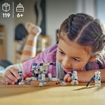 LEGO Star Wars™ 501. Klon Trooperlar Savaş Paketi 75345-6 Yaş ve Üzeri Çocuklar için Oyuncak Yapım Seti (119 Parça)