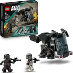 LEGO Star Wars Death Trooper ve Night Trooper Savaş Paketi 75412-6 Yaş ve Üzeri Kız ve Erkek Çocuklar için 4 Minifigür İçeren Yaratıcı Oyuncak Yapım Seti, Doğum Günü Hediyesi Fikri (119 parça)