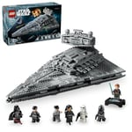 LEGO Star Wars™ İmparatorluk Yıldız Destroyeri 75394 – 10 Yaş ve Üzeri Çocuklar için Yıldız Gemisi Modeli İçeren Oyuncak Yapım Seti (1555 Parça)