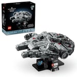 LEGO Star Wars Millennium Falcon 75375 – Star Wars Seven Yetişkin Kadınlar ve Erkekler için İnşa Edilebilen Koleksiyonluk Yaratıcı Starship Model Yapım Seti, Doğum Günü Hediyesi Fikri (921 Parça)