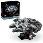 LEGO Star Wars Millennium Falcon 75375 – Star Wars Seven Yetişkin Kadınlar ve Erkekler için İnşa Edilebilen Koleksiyonluk Yaratıcı Starship Model Yapım Seti, Doğum Günü Hediyesi Fikri (921 Parça)