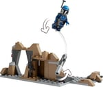 LEGO Star Wars: The Mandalorian Mandalore Pususu Savaş Paketi 75373-6 Yaş ve Üzeri Çocuklar için 4 Minifigür İçeren Koleksiyonluk Yaratıcı Oyuncak Yapım Seti (109 Parça)
