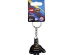LEGO Süper Kahramanlar Batman Siyah Takım Minifigür Anahtarlık 854235, Siyah, S