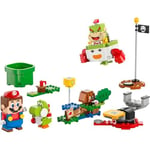 LEGO Super Mario İnteraktif LEGO Mario ile Maceralar 71439-6 Yaş ve Üzeri Kız ve Erkek Çocukları için Yoshi Oyuncağı ile Bowser Jr'ın Araba Seti, Oyun Severlere Doğum Günü Hediyesi Fikri (218 Parça)