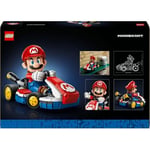 LEGO Super Mario: Mario Kart – Mario ve Standard Kart 72037 | Yetişkinler için İnşa Edilebilen Mario Figürü İçeren Koleksiyonluk Sergileme Modeli Yapım Seti, Hediye Fikri (1972 Parça)