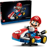 LEGO Super Mario: Mario Kart – Mario ve Standard Kart 72037 | Yetişkinler için İnşa Edilebilen Mario Figürü İçeren Koleksiyonluk Sergileme Modeli Yapım Seti, Hediye Fikri (1972 Parça)