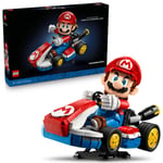LEGO Super Mario: Mario Kart – Mario ve Standard Kart 72037 | Yetişkinler için İnşa Edilebilen Mario Figürü İçeren Koleksiyonluk Sergileme Modeli Yapım Seti, Hediye Fikri (1972 Parça)