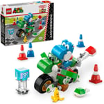 LEGO Super Mario: Mario Kart – Yoshi Bike 72031, 7 Yaş ve Üzeri Erkek ve Kız Çocukları ve Oyuncular için Yaratıcı Oyuncak Yapım Seti, Oyuncular İçin Doğum Günü Hediyesi (133 Parça)