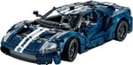 LEGO Technic 2022 Ford GT 42154 - Yetişkinler için Sergilenebilecek bir Supercar Modeli İçeren Sürükleyici bir Yaratıcı Model Yapım Seti (1466 Parça)