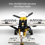 LEGO Technic Arazi Uçağı 42198 – 8 Yaş üstü Erkek ve Kız Çocuklar için Dönen Pervane ve Pistonlu Motor İçeren Yaratıcı Rol Yapma Oyuncağı, Hediye Fikri (333 Parça)