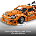 LEGO Technic Fast and Furious Toyota Supra MK4 42204 – 9 Yaş ve Üzeri Çocuklar için 6 Motor ve Açılan Kapılar İçeren Oyuncak Araba Yapım Seti, Çocuklar ve Yetişkinler için Hediye Fikri (810 Parça)