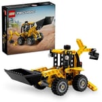 LEGO Technic Kazıcı Yükleyici 42197 – 7 Yaş ve Üzeri Kız ve Erkek Çocukları için Arka Kazıcı, Kepçe ve Dengeleyici İçeren Yapım Seti, Hediye Fikri (104 Parça)