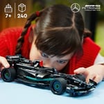 LEGO Technic Mercedes-AMG F1 W14 E Performance Pull-Back 42165-7 Yaş ve Üzeri Çocuklar için Koleksiyonluk Yaratıcı Yarış Arabası Model Yapım Seti, Doğum Günü Hediyesi Fikri (240 Parça)
