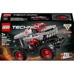 LEGO Technic Monster Jam ThunderROARu Çek-Bırak Oyuncak Kamyon – Yaratıcı Oyunları Seven 7 Yaş ve Üzeri Erkek ve Kız Çocukları için Araç Yapım Seti, Hediye Fikri 42200 (232 Parça)