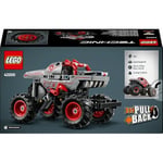 LEGO Technic Monster Jam ThunderROARu Çek-Bırak Oyuncak Kamyon – Yaratıcı Oyunları Seven 7 Yaş ve Üzeri Erkek ve Kız Çocukları için Araç Yapım Seti, Hediye Fikri 42200 (232 Parça)