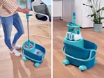 Leifheit Clean Twist Ergo Temizlik Seti M - Seçenekler: Clean Twist M Ergo 2.0 tekerlekli...