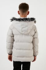 Lela İçi Peluş Astarlı Çıkarılabilir Kapüşonlu Suya Dayanıklı Kışlık Mont Erkek Çocuk MONT 5760022 - Seçenekler: 5 Yıl, 6 Yıl, 7 Yıl, 8 Yıl