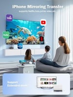 Lemorele Kablosuz USB-C Verici ve HDMI Alıcı Kiti, Tak ve Çalıştır USB-C - HDMI Kablosuz Genişletici, 2.4/5G 176ft Aralık 1080P Full HD, Telefon/Dizüstü Bilgisayardan HD  - Seçenekler: P300, p200_hdmi