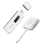 Lemorele Kablosuz USB-C Verici ve HDMI Alıcı Kiti, Tak ve Çalıştır USB-C - HDMI Kablosuz Genişletici, 2.4/5G 176ft Aralık 1080P Full HD, Telefon/Dizüstü Bilgisayardan HD  - Seçenekler: P300, p200_hdmi