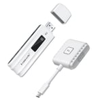 Lemorele Kablosuz USB-C Verici ve HDMI Alıcı Kiti, Tak ve Çalıştır USB-C - HDMI Kablosuz Genişletici, 2.4/5G 176ft Aralık 1080P Full HD, Telefon/Dizüstü Bilgisayardan HD  - Seçenekler: P300, p200_hdmi