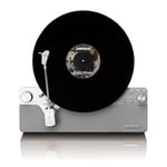 Lenco LSA-071SI – Tam otomatik dikey pikap, dahili hoparlörlü ve Bluetooth® – Gümüş | Plak çalar - Vinil Oynatıcı - Gümüş